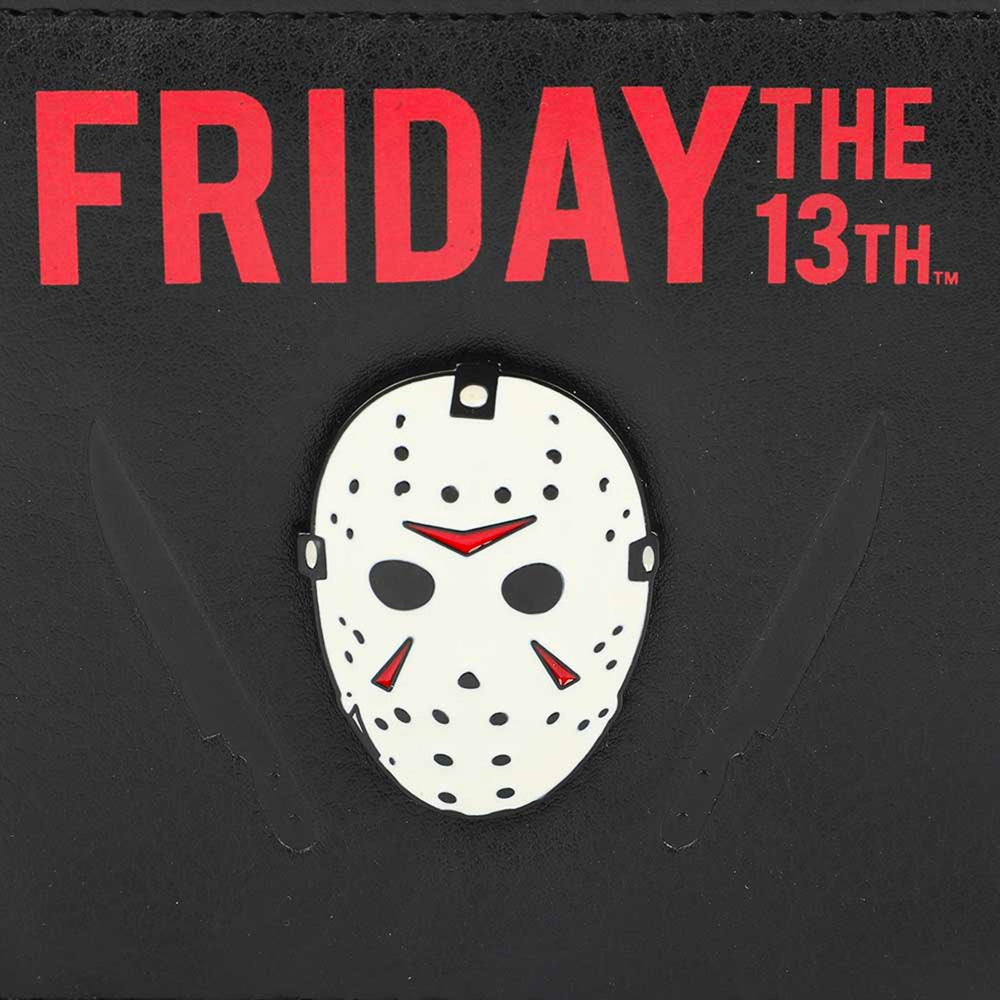 Jason Mask (Friday the 13th) Bi-Fold Wallet (Online Order Only)