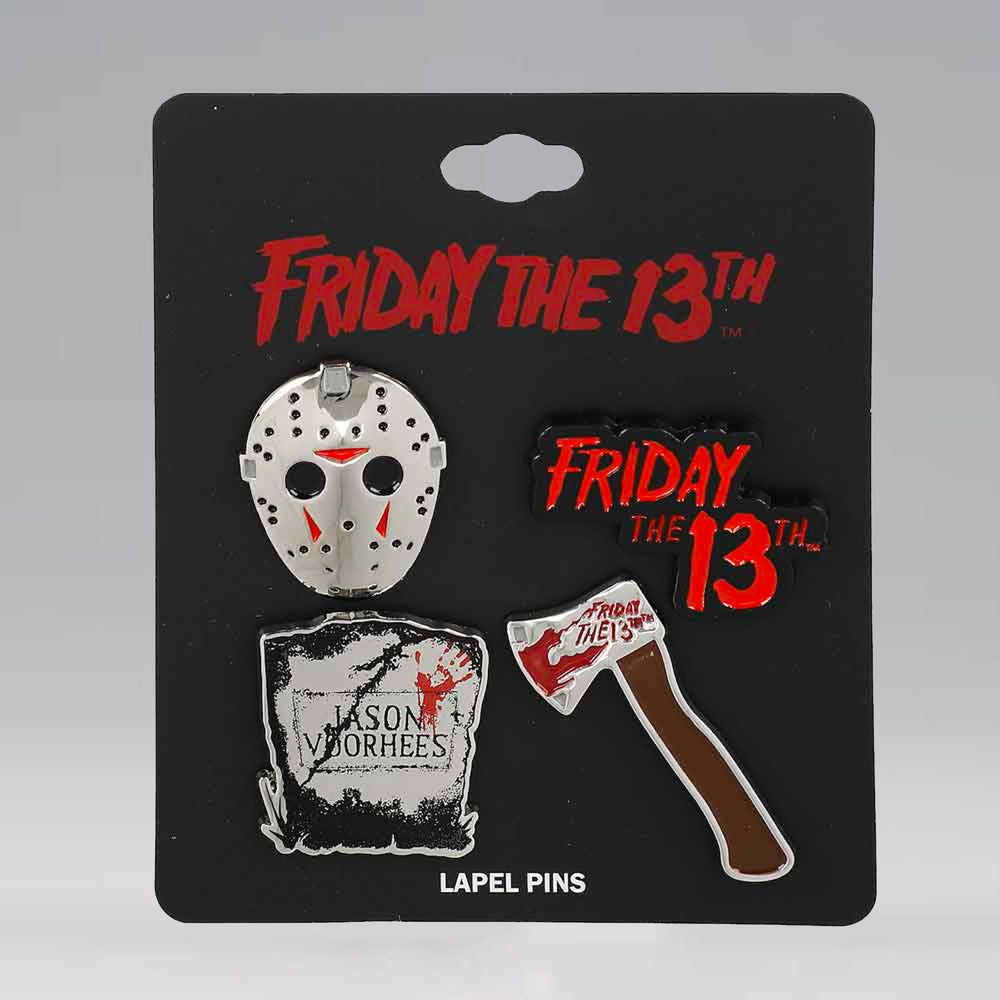 Friday the 13th Jason Voorhees Enamel Pin Set (Online Order Only)