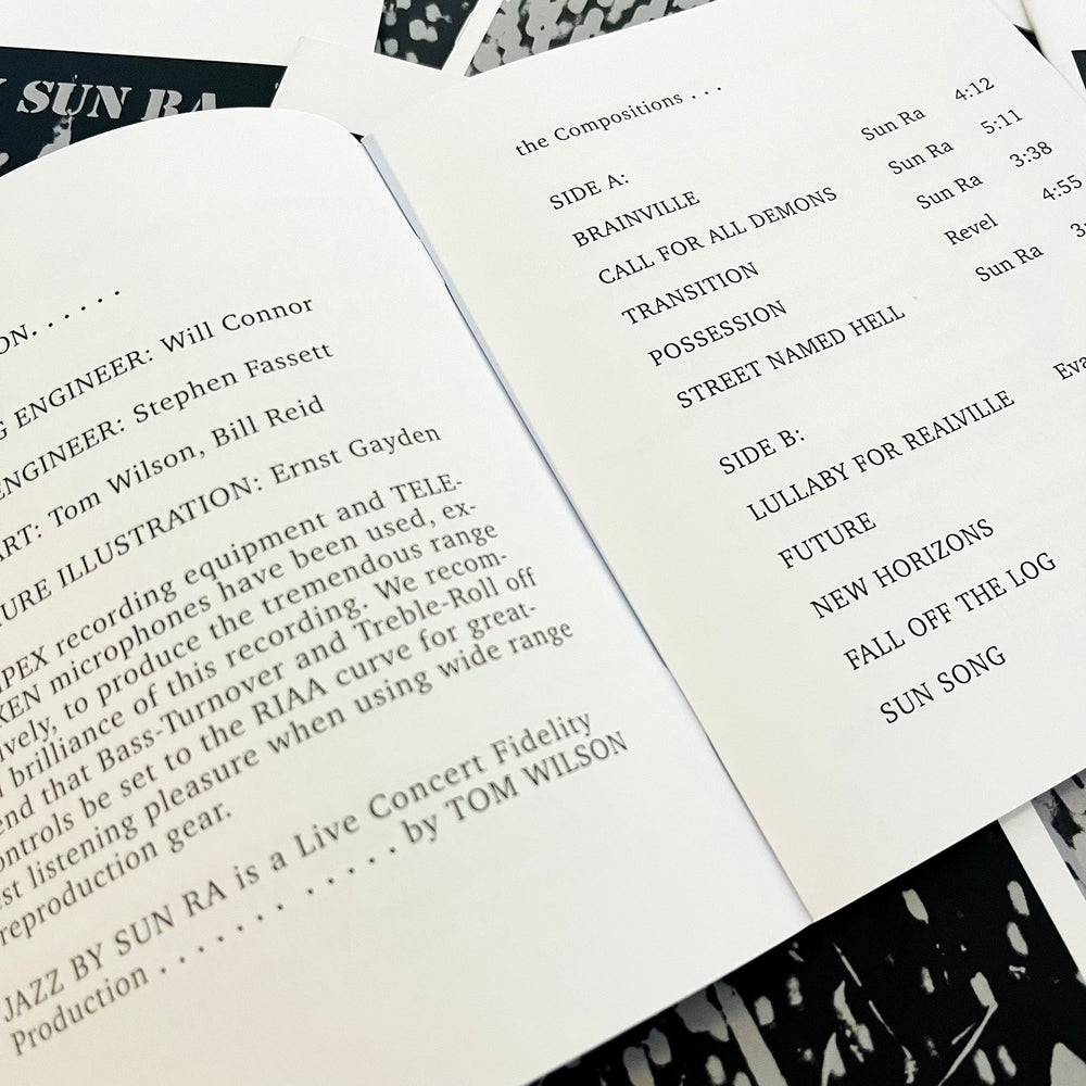 JAZZ BY SUN RA VOL. 2 (2LP/BOOK) [Vinyl] (ONLINE ORDER ONLY)