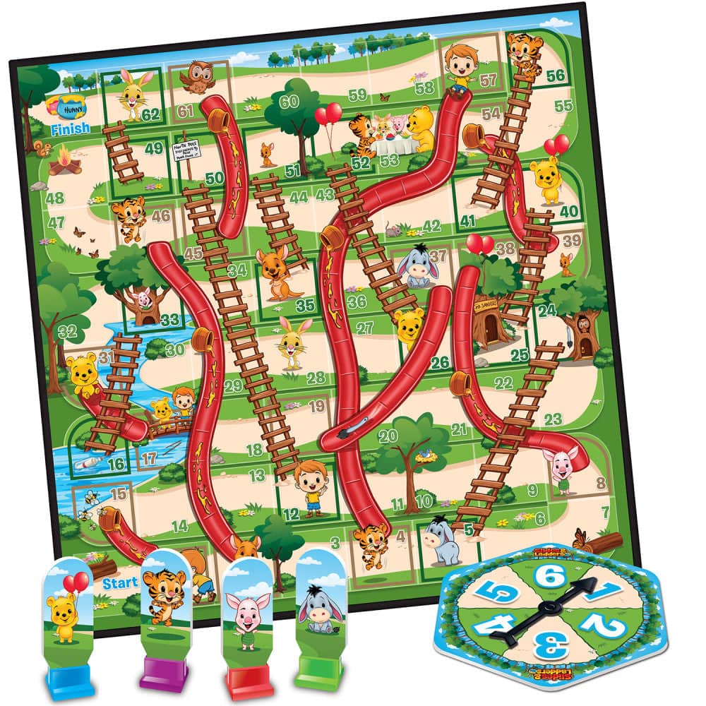 Winnie the Pooh - Slides & Ladders Board Game (ONLINE ORDER ONLY)