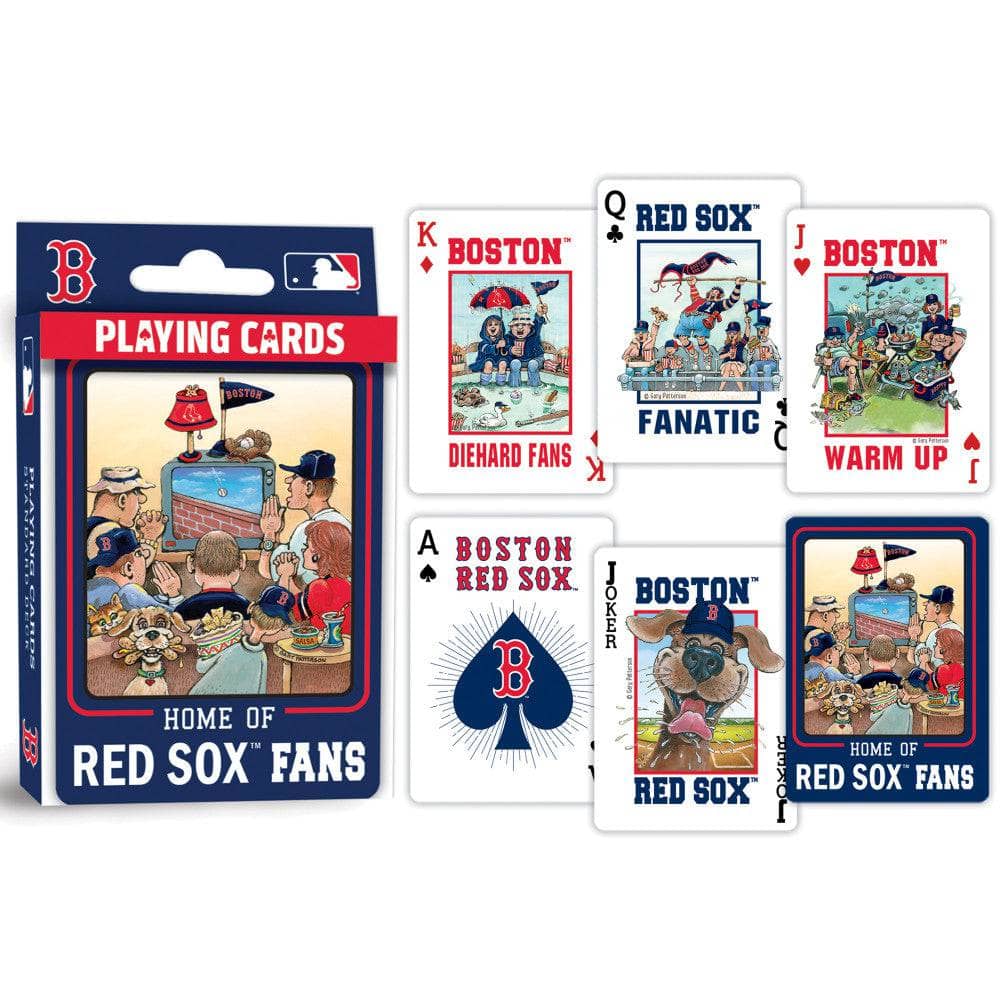 Boston Red Sox Fan Deck Playing Cards - 54 Card Deck (ONLINE ORDER ONLY)