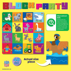 Block Party - Undersea 48 Piece Jigsaw Puzzle (ONLINE ORDER ONLY)