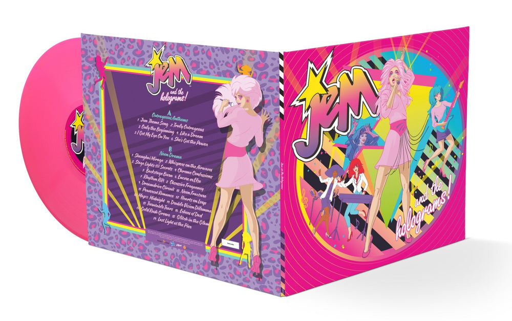 Jem And The Holograms (Pink Vinyl) [Vinyl] (ONLINE ORDER ONLY)