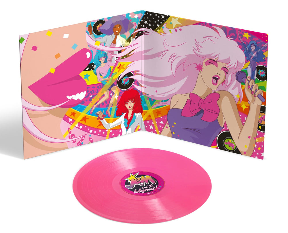 Jem And The Holograms (Pink Vinyl) [Vinyl] (ONLINE ORDER ONLY)