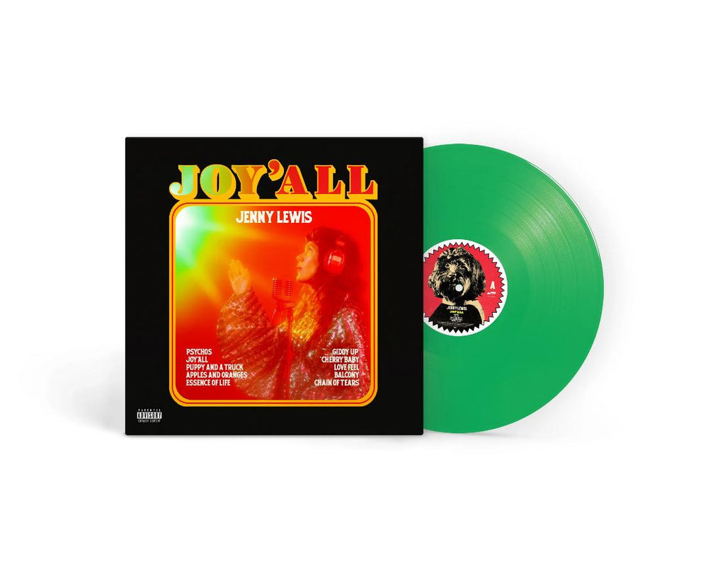 Jenny Lewis - Joy'all [Explicit Content] (Indie Exclusive, Colored Vinyl, Green) [Vinyl] (ONLINE ORDER ONLY)
