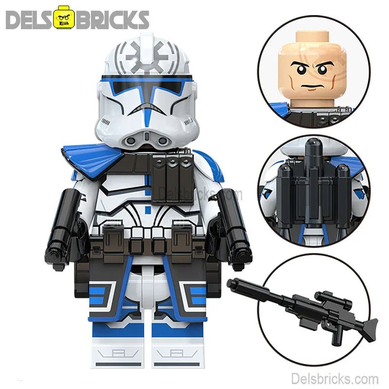 Jesse 501st Clone Trooper Star Wars Lego Minifigures Custom Toys S3 (ONLINE ORDER ONLY)