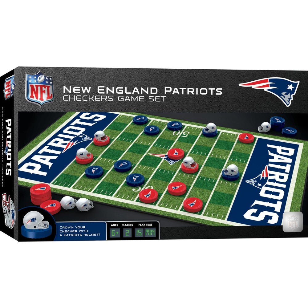 New England Patriots Checkers Board Game (ONLINE ORDER ONLY)