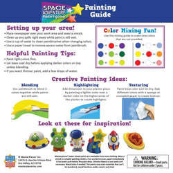 Space Adventure - Plaster Figurine Paint Set (ONLINE ORDER ONLY)