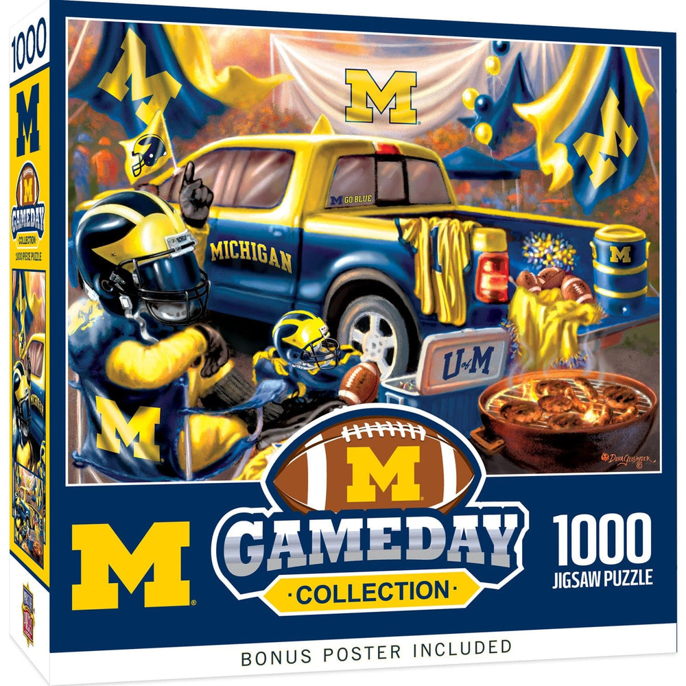 Michigan Wolverines - Gameday 1000 Piece Jigsaw Puzzle (ONLINE ORDER ONLY)
