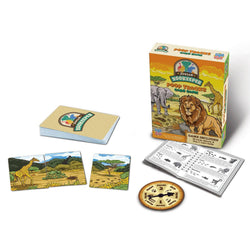 Jr. Zookeeper Poop Tracks Card Game (ONLINE ORDER ONLY)