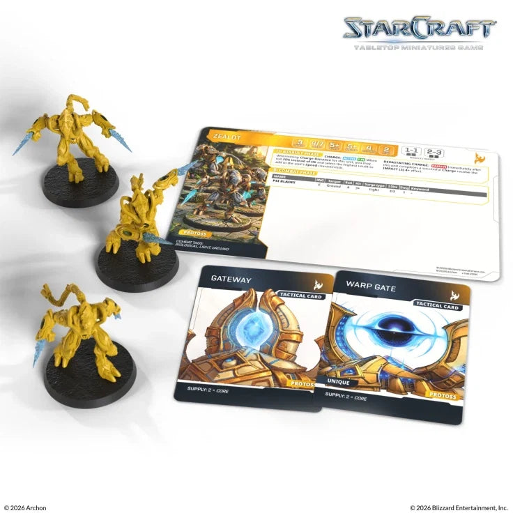 StarCraft The Miniatures Game: Protoss: Zealot Expansion Set
