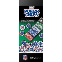 New York Giants 100 Piece Poker Chips (ONLINE ORDER ONLY)
