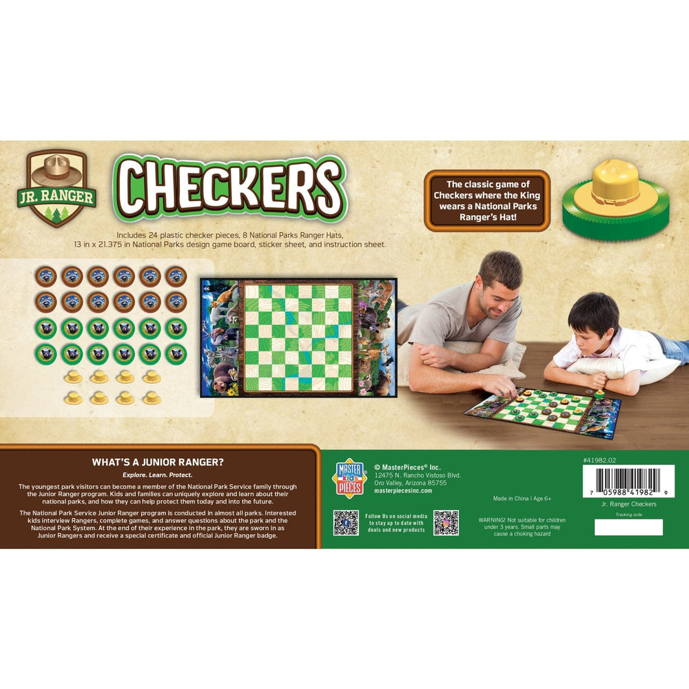Jr. Ranger Checkers Board Game (ONLINE ORDER ONLY)