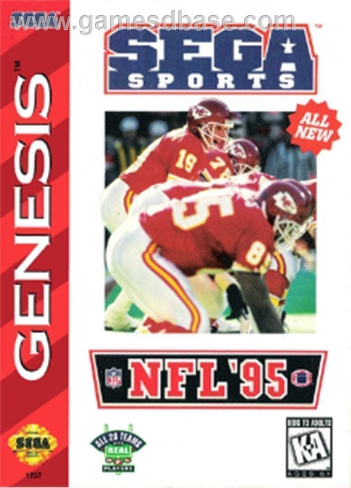 NFL '95 (Sega Genesis) (ONLINE ORDER ONLY)
