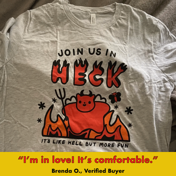 Join Us In Heck' Shirt (ONLINE ORDER ONLY)