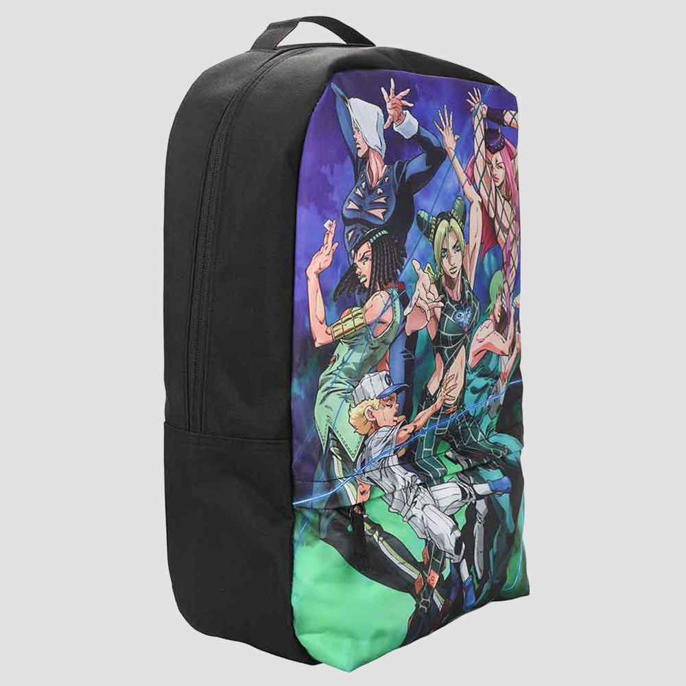 JoJo's Bizarre Adventure Stone Ocean Group Collage Laptop Backpack (Online Order Only)