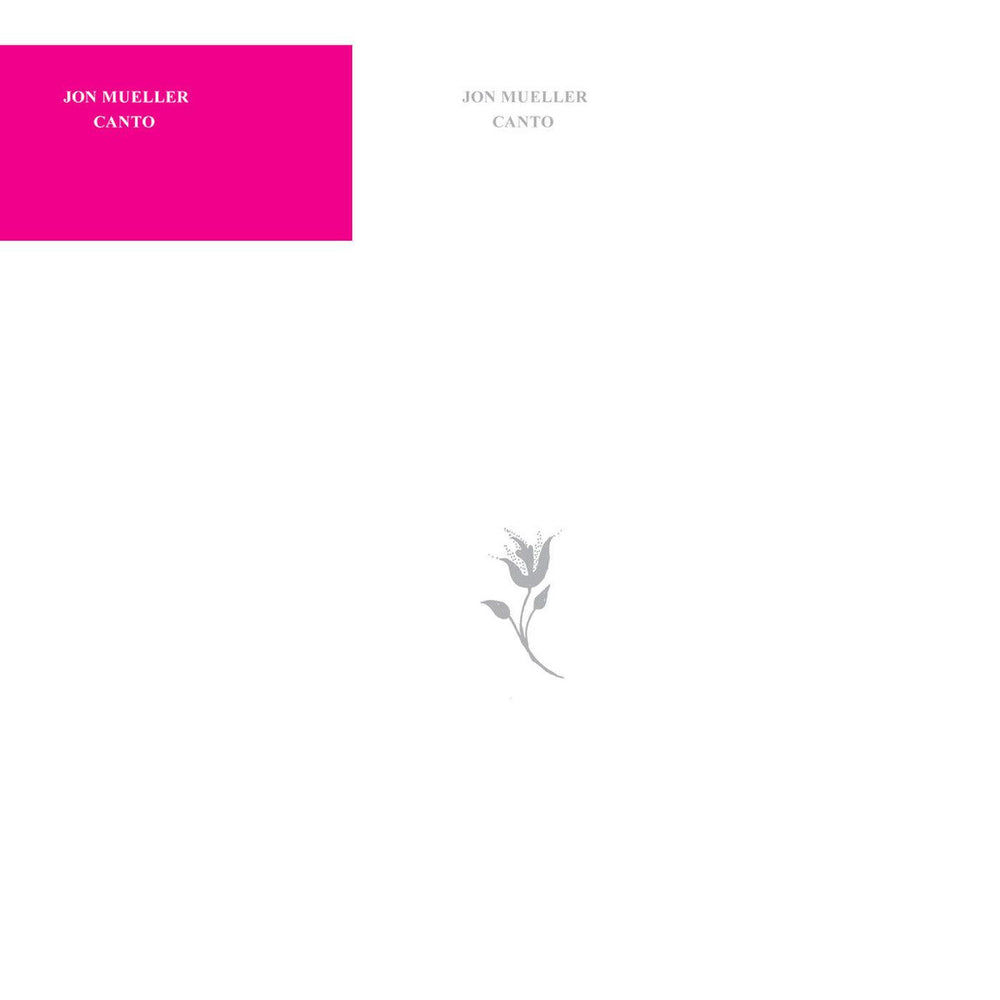 Jon Mueller - Canto (MAGENTA & BLACK STREAK VINYL) [Vinyl] (ONLINE ORDER ONLY)
