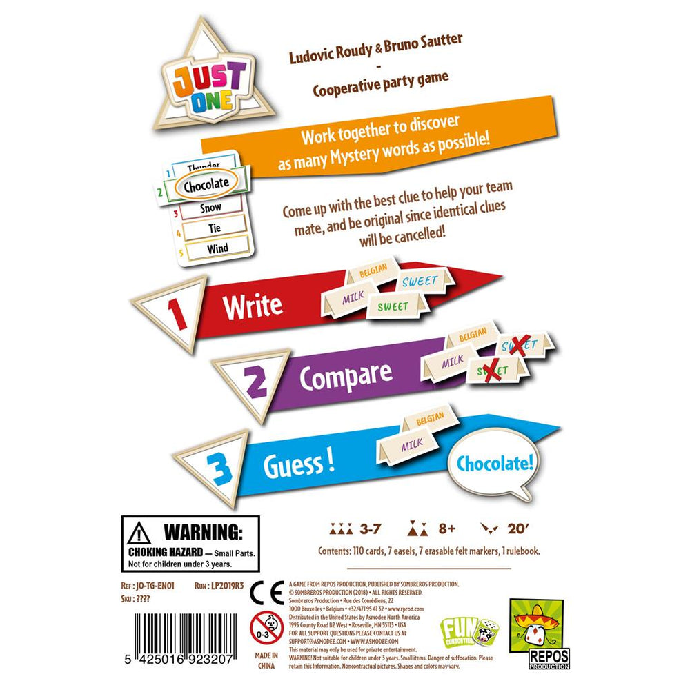 Just One (White Box) (ONLINE ORDER ONLY)