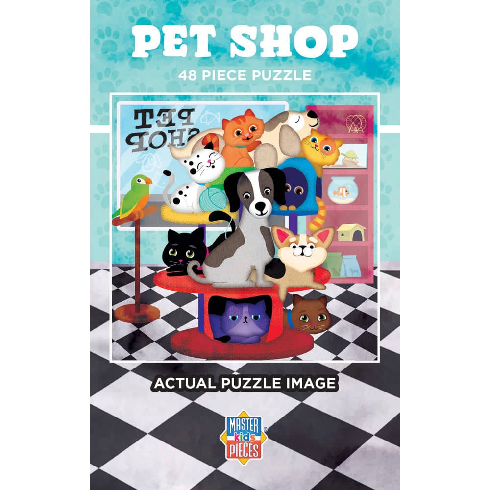 Space Savers - Pet Shop 48 Piece Value Puzzle (ONLINE ORDER ONLY)