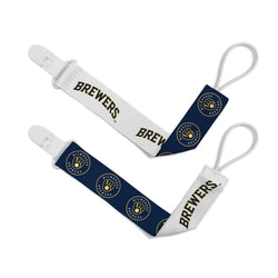 Milwaukee Brewers - Pacifier Clip 2-Pack (ONLINE ORDER ONLY)