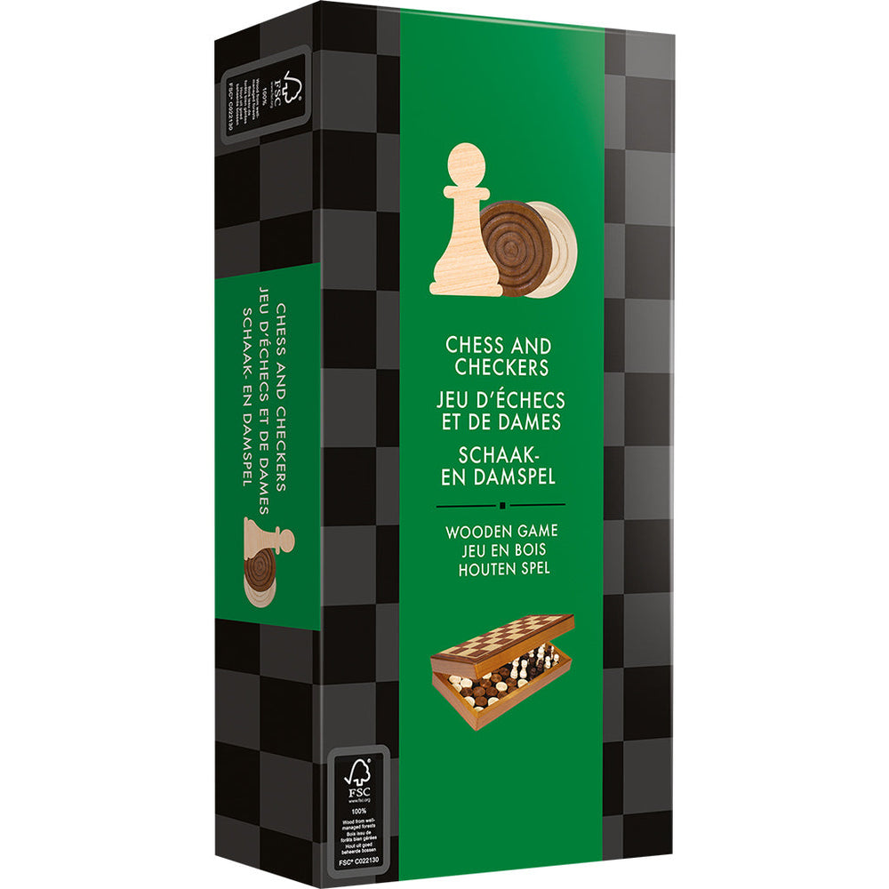 Chess and Checkers - Folding Version (ONLINE ORDER ONLY)