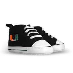 Miami Hurricanes Baby Shoes (ONLINE ORDER ONLY)