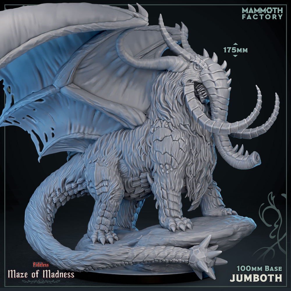 Jumboth (Wooly Mammoth Dragon Epic Boss) (Online Order Only)