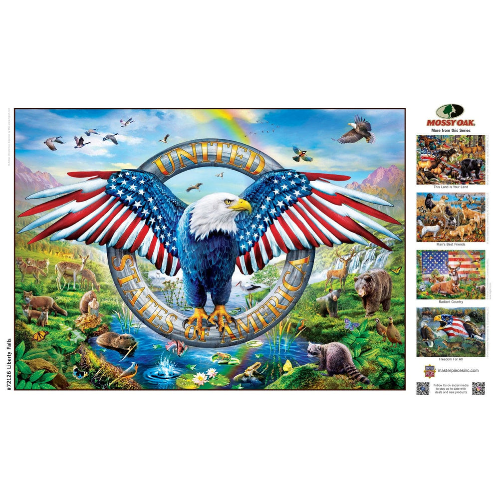 Mossy Oak - Liberty Falls 1000 Piece Jigsaw Puzzle (ONLINE ORDER ONLY)