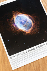 JWST Historic Poster #2 - Southern Ring Nebula (ONLINE ORDER ONLY)