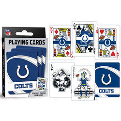 Indianapolis Colts Playing Cards - 54 Card Deck (ONLINE ORDER ONLY)