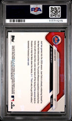Graded 2025 Topps Now Juan Soto #17 Baseball Card PSA 9 Mint (ONLINE ORDER ONLY)