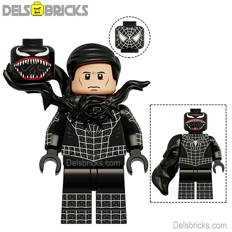 Venom Spider-Man Lego Minifigures Custom Toys (ONLINE ORDER ONLY)