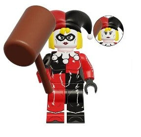 Harley Quinn Custom Minifig (ONLINE ORDER ONLY)