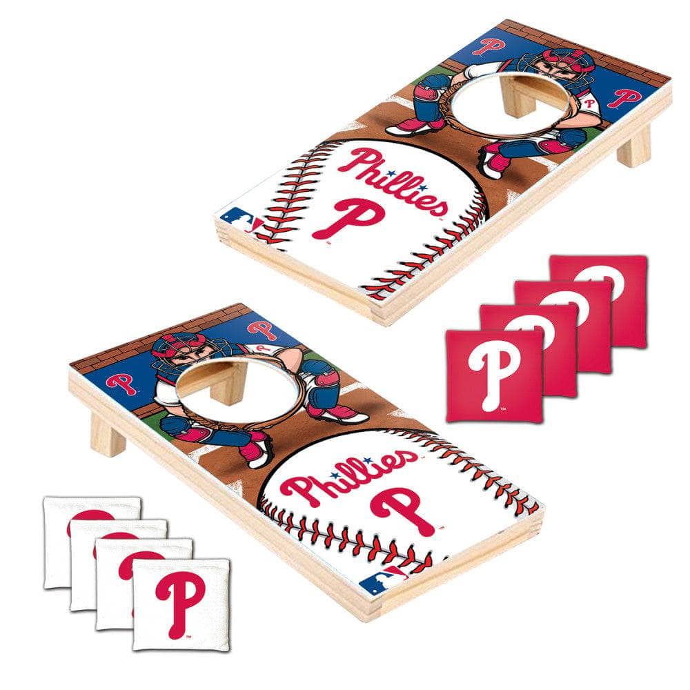 Philadelphia Phillies - MLB Tabletop Cornhole (ONLINE ORDER ONLY)