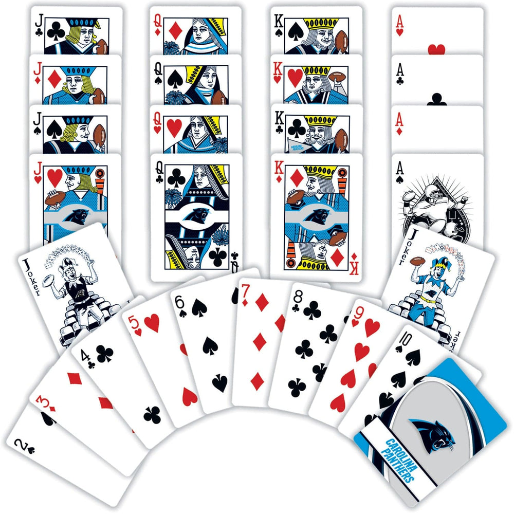 Carolina Panthers Playing Cards - 54 Card Deck (ONLINE ORDER ONLY)