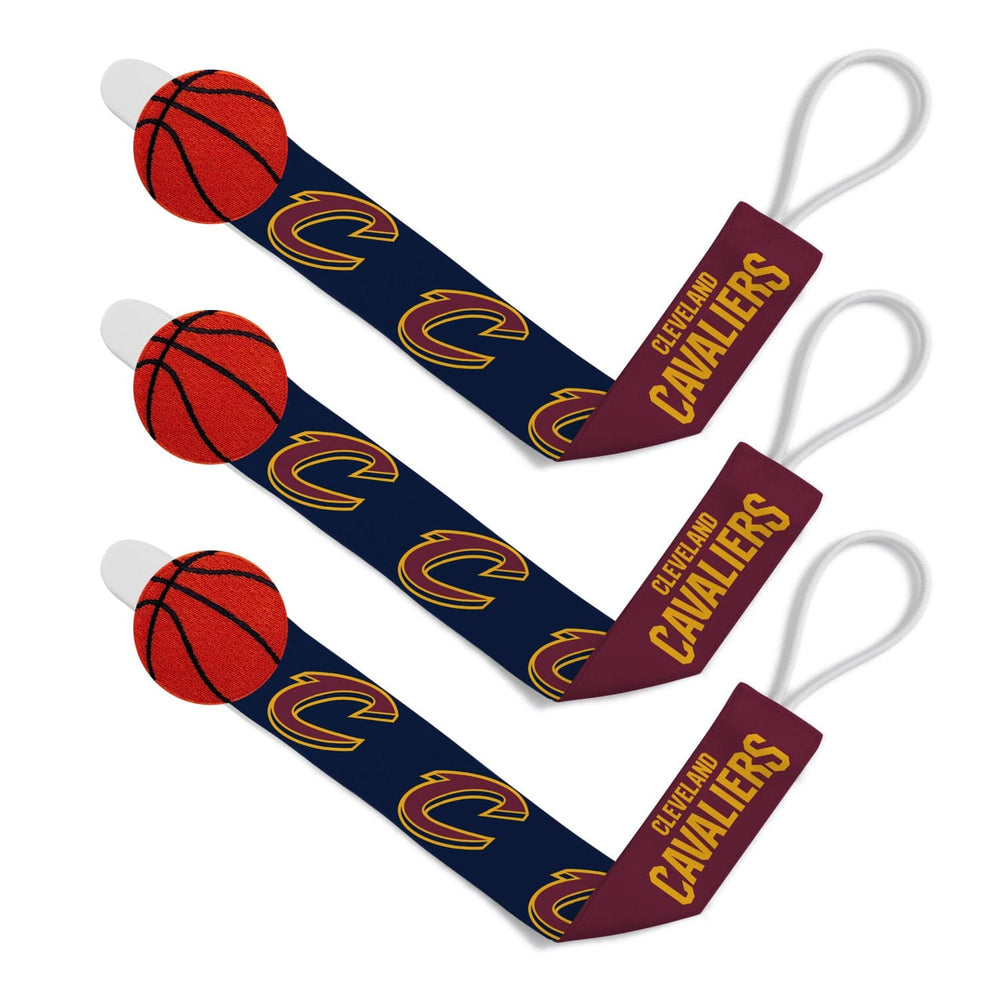 Cleveland Cavaliers - Pacifier Clip 3-Pack (ONLINE ORDER ONLY)