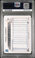 2022 TOPPS COMPLETE SET MIGUEL CABRERA GOLD STAR #194 - PSA 10 (Online Order Only)