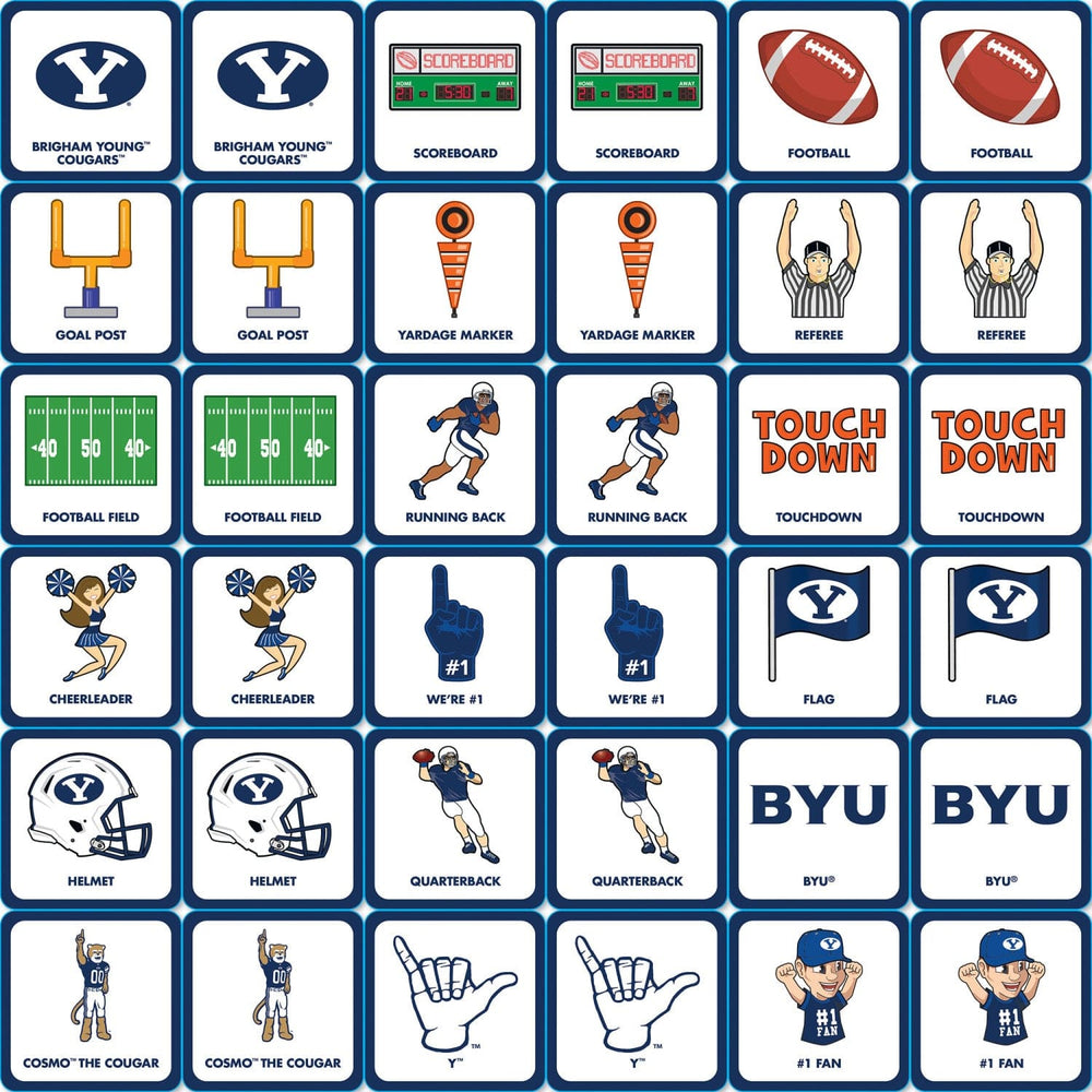 BYU Cougars Matching Game (ONLINE ORDER ONLY)