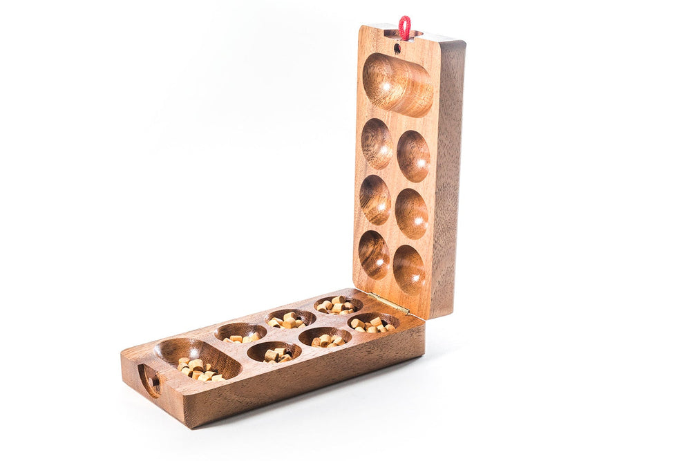 Wooden Folding Mancala Board Game (Online Order Only)