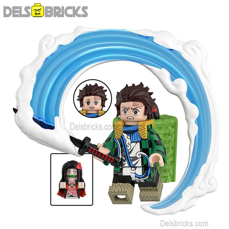 kamado tanjirou Demon Slayer Anime Lego Minifigures Custom Toys 3 (ONLINE ORDER ONLY)