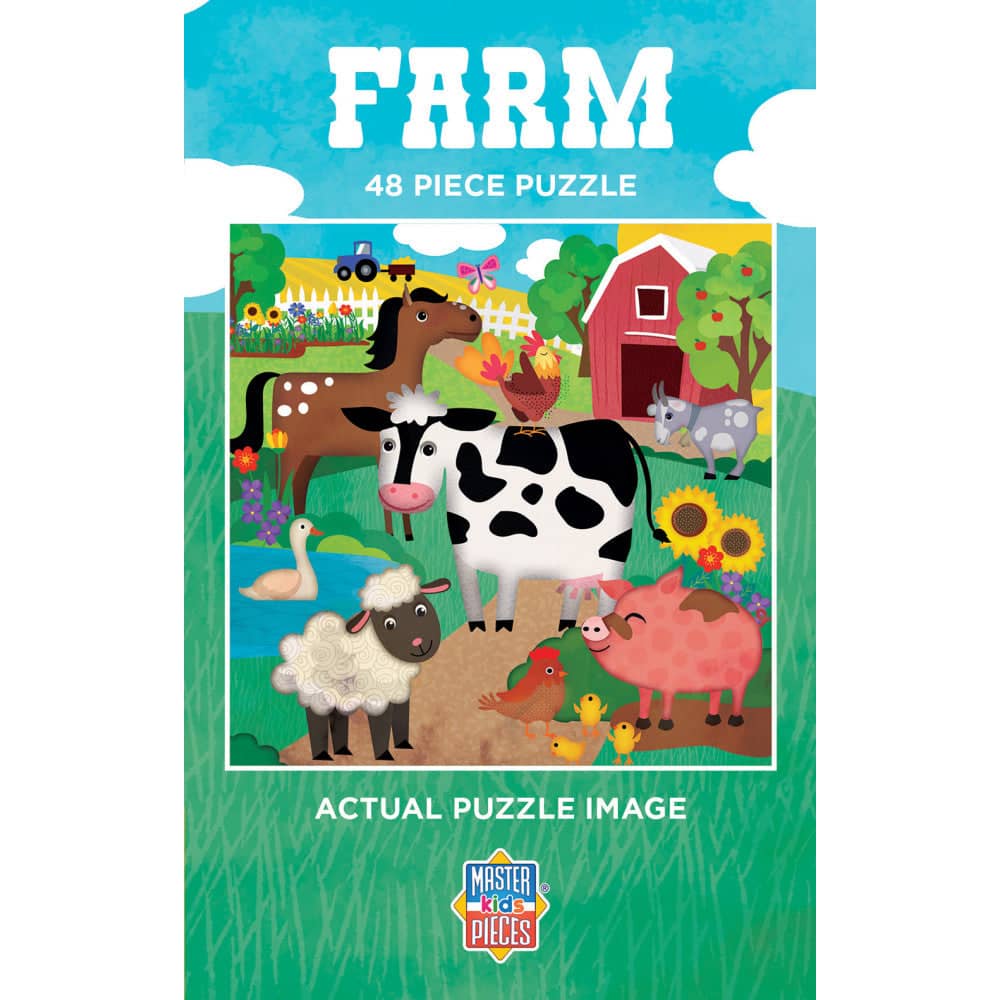 Space Savers - Farm 48 Piece Value Puzzle (ONLINE ORDER ONLY)