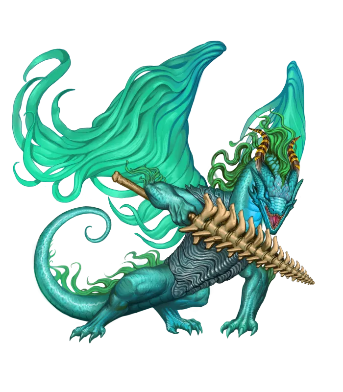 Battlezoo Dragons: Leshy Dragons for Foundry VTT (Online Order Only)