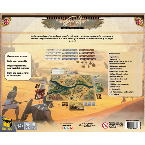 Kemet: Blood & Sand (ONLINE ORDER ONLY)