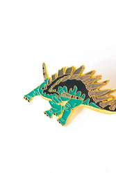 Kentrosaurus Enamel Pin (Kentrosaurus aethiopicus) (ONLINE ORDER ONLY)