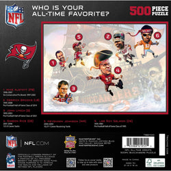 Tampa Bay Buccaneers - All-Time Greats 500 Piece Jigsaw Puzzle