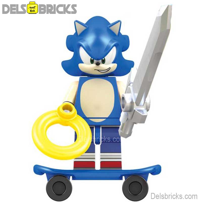 Sonic The Hedgehog Lego Minifigures Custom toys (ONLINE ORDER ONLY)