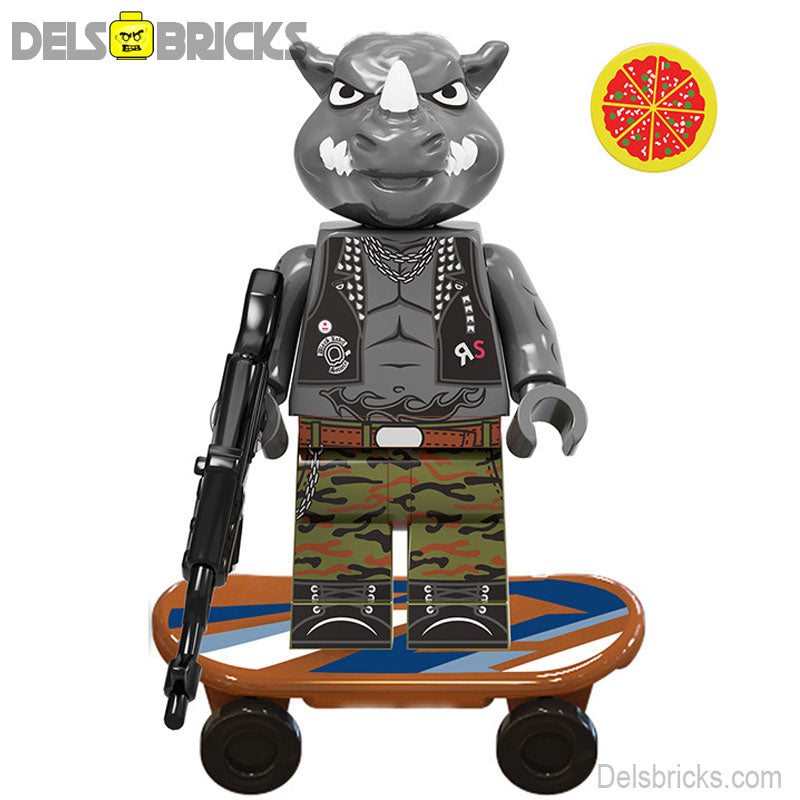 Rocksteady Teenage Mutant Ninja Turtles Custom Toys (ONLINE ORDER ONLY)