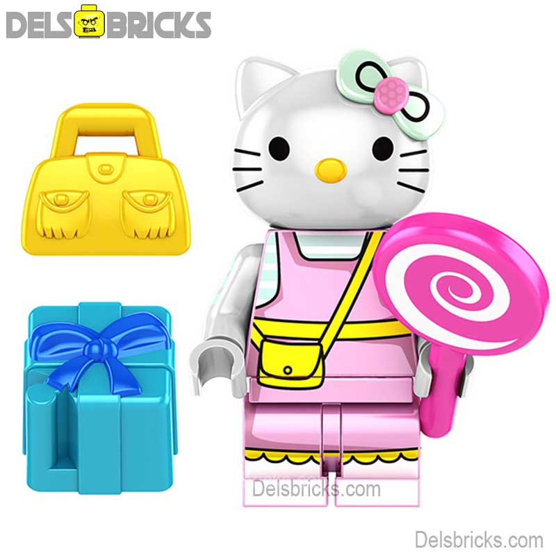 Hello Kitty Lego Minifigures Custom Toys (ONLINE ORDER ONLY)