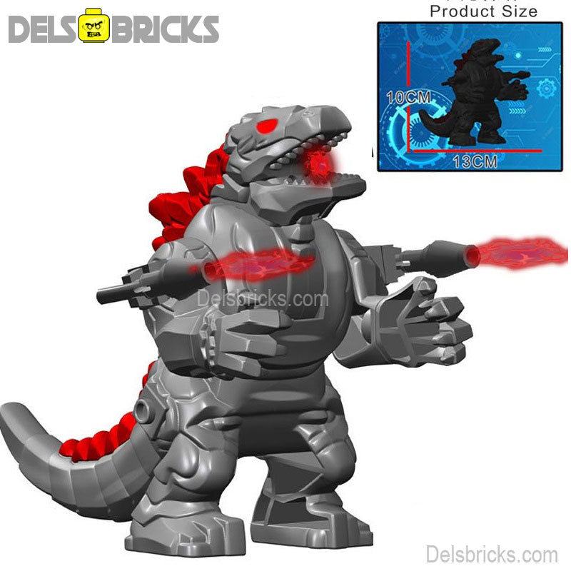 Mecha Godzilla Big Size Kaiju Lego Minifigures Custom Toys (ONLINE ORDER ONLY)