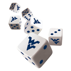 West Virginia Mountaineers Dice Set (ONLINE ORDER ONLY)